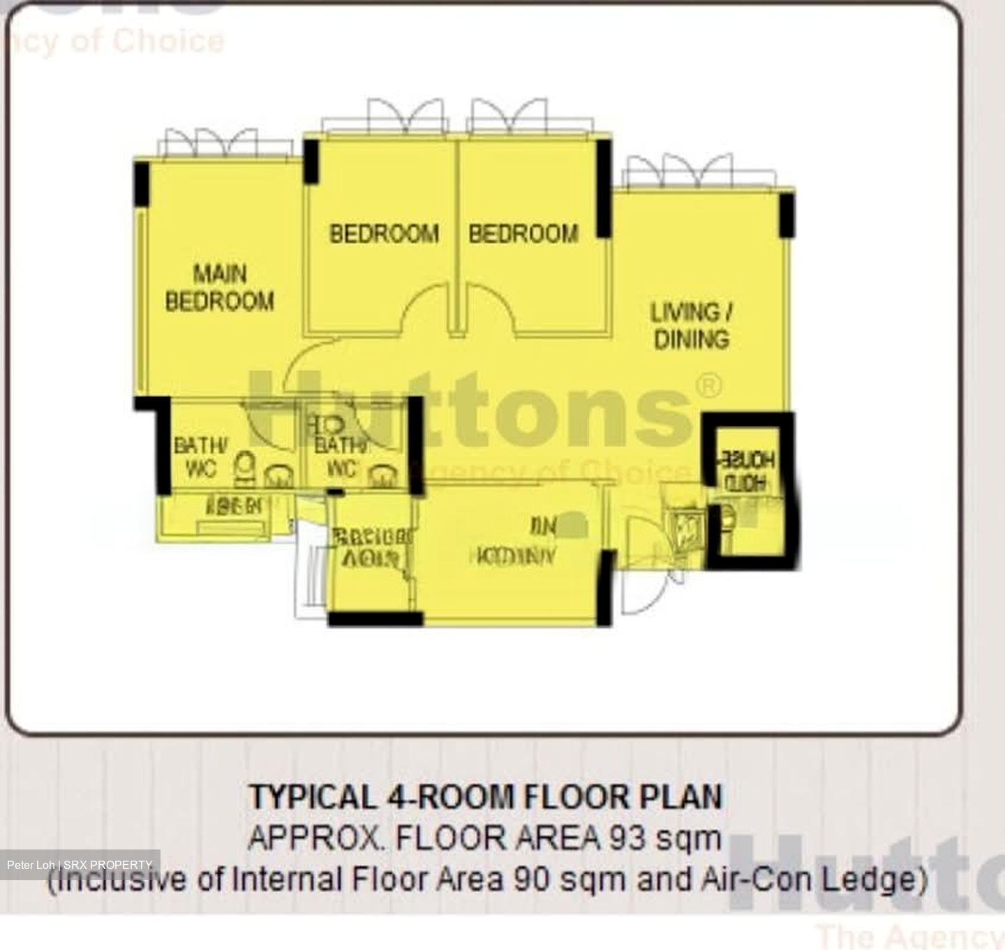 Blk 18B Macpherson Residency (Geylang), HDB 4 Rooms #551240511